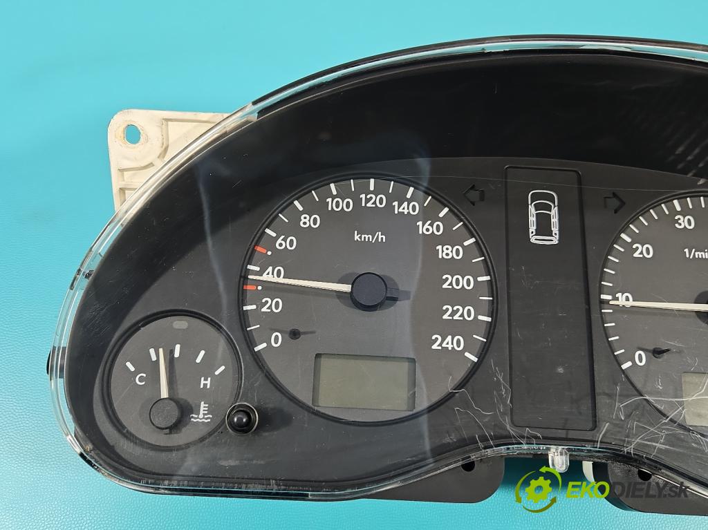 Vw Sharan I 1995-2010 1.8 T 150 HP automatic 110 kW 1781 cm3 5- prístrojovka/ budíky 7M0920820P (Prístrojová doska, displej)