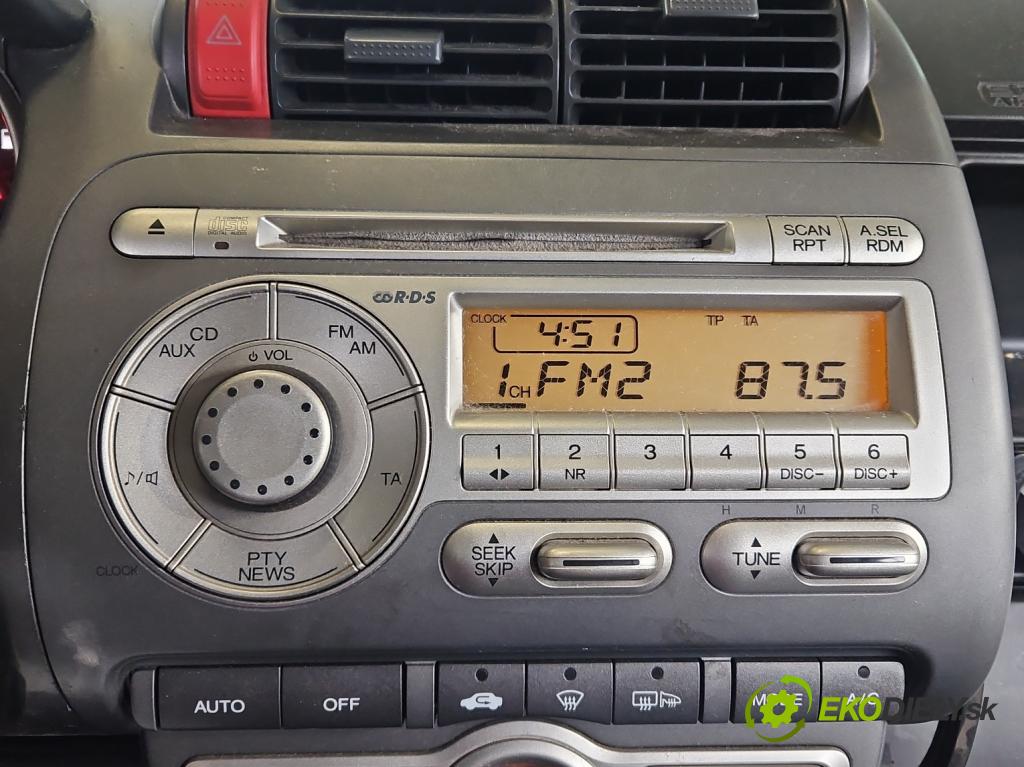 Honda Jazz II 2002-2008 1.3 83 HP manual 61 kW 1339 cm3 5- Radio originál 39100-SAA-E310-M1
