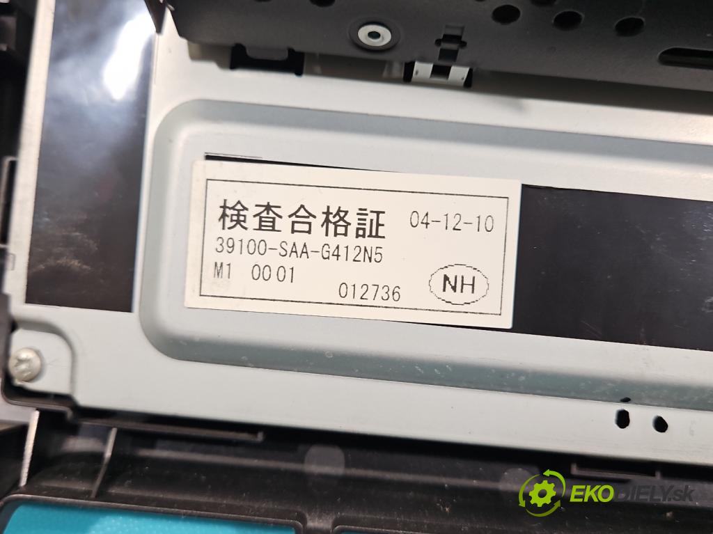 Honda Jazz II 2002-2008 1.3 83 HP manual 61 kW 1339 cm3 5- Radio originál 39100-SAA-E310-M1
