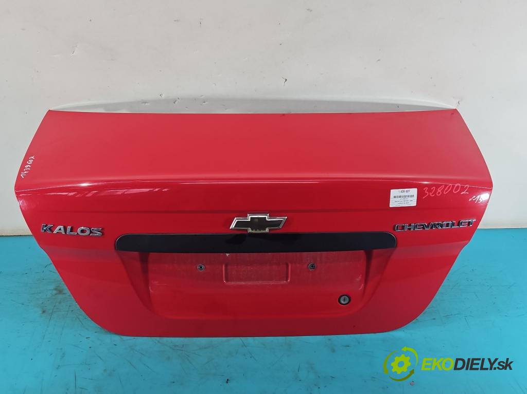 Chevrolet Aveo T200 2003-2008 1.4 16V 94 hp manual 69 kW 1399 cm3 4- zadní kufrové dveře  (Zadní kapoty)