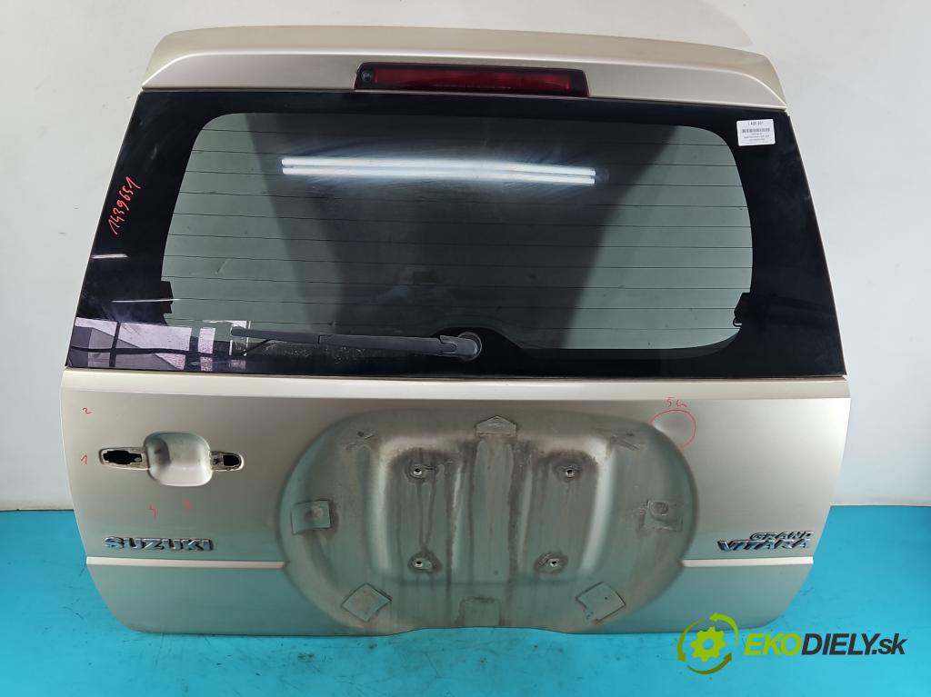 Suzuki Grand Vitara II 2005-2014 2.0 16V 140 hp manual 103 kW 1995 cm3 5- zadní kufrové dveře  (Zadní kapoty)