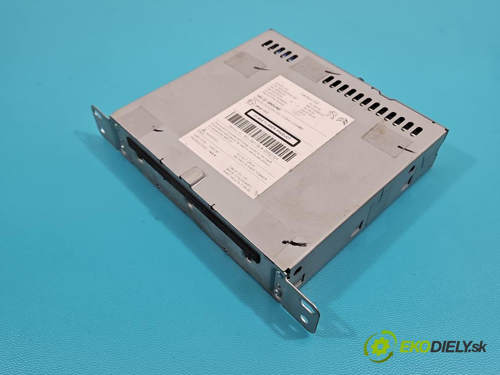 Peugeot 508 2010-2018 2.0 hdi 150 HP manual 110 kW 1997 cm3 4- Radio originál 9807729080