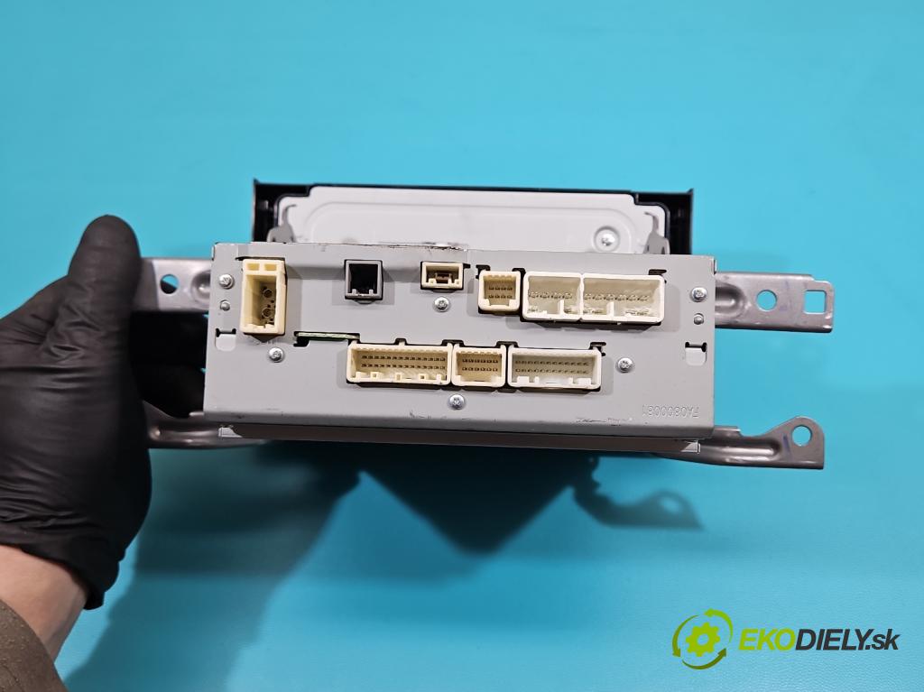 Toyota Auris II 2012-2018 1.6 16V 132  HP manual 97 kW 1598 cm3 5- Radio originál 86140-02360