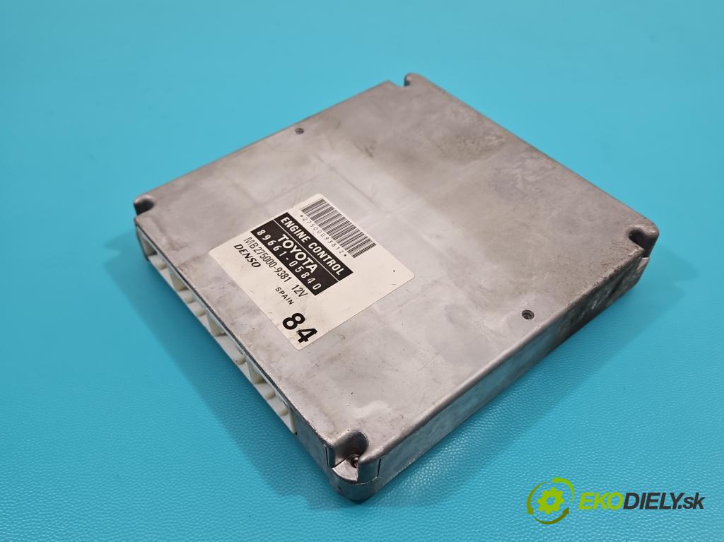 Toyota Avensis II T25 2003-2008 1.6 vvti 110 HP manual 81 kW 1598 cm3 4- riadiaca jednotka motora 89661-05840