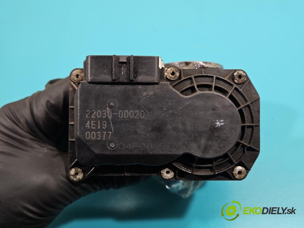 Toyota Avensis II T25 2003-2008 1.6 vvti 110 HP manual 81 kW 1598 cm3 4- klapka 22030-0D020 (Škrtiaca klapka)