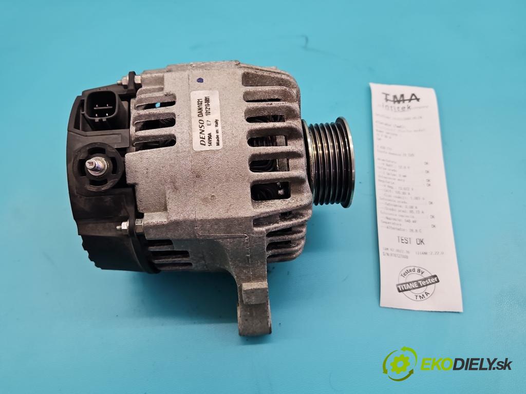 Toyota Avensis II T25 2003-2008 1.6 vvti 110 HP manual 81 kW 1598 cm3 4- Alternator 101210-0891 (Alternátor)