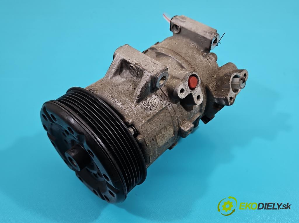 Toyota Avensis II T25 2003-2008 1.6 vvti 110 HP manual 81 kW 1598 cm3 4- Kompresor: klimatizácie  (Kompresor klimatizácie)