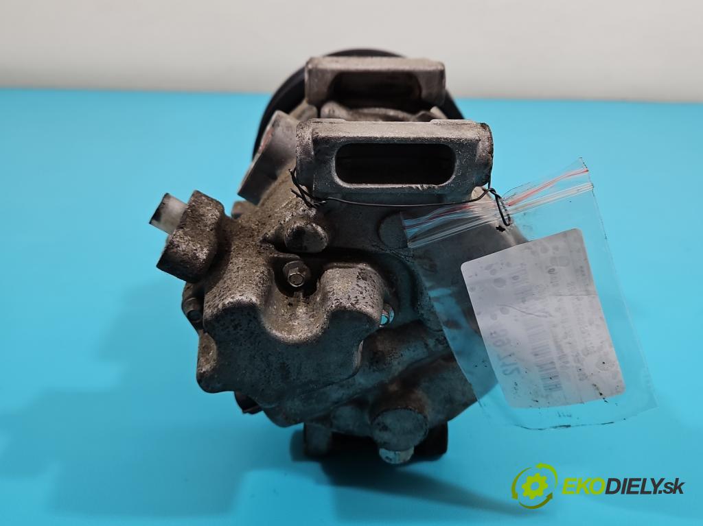 Toyota Avensis II T25 2003-2008 1.6 vvti 110 HP manual 81 kW 1598 cm3 4- Kompresor: klimatizácie  (Kompresor klimatizácie)