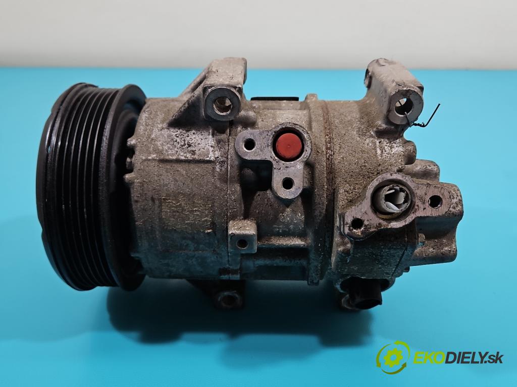 Toyota Avensis II T25 2003-2008 1.6 vvti 110 HP manual 81 kW 1598 cm3 4- Kompresor: klimatizácie  (Kompresor klimatizácie)