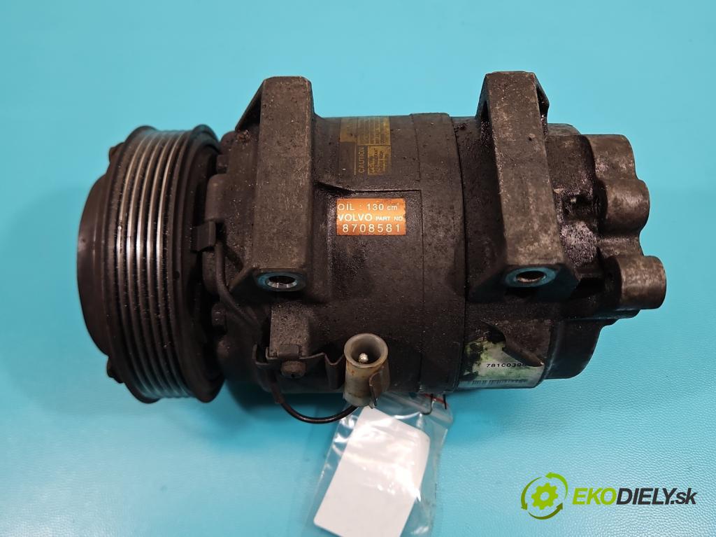 Volvo S60 I 2000-2010 2.4 D5 163 HP manual 120 kW 2401 cm3 4- Kompresor: klimatizácie 8708581 (Kompresor klimatizácie)