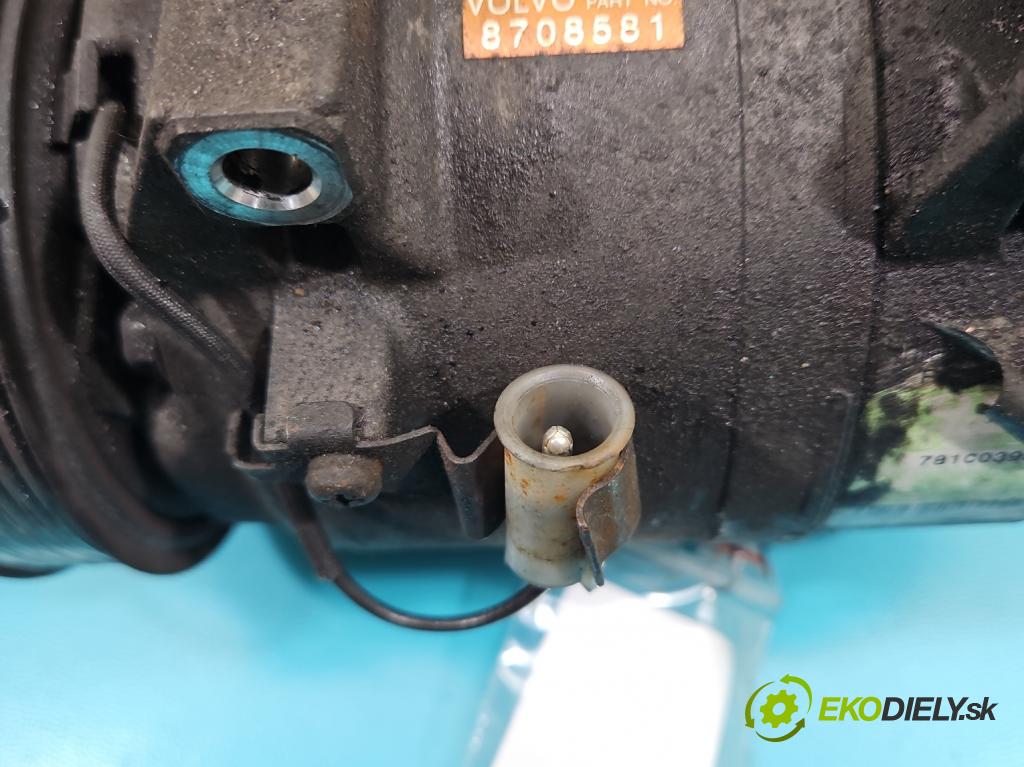 Volvo S60 I 2000-2010 2.4 D5 163 HP manual 120 kW 2401 cm3 4- Kompresor: klimatizácie 8708581 (Kompresor klimatizácie)