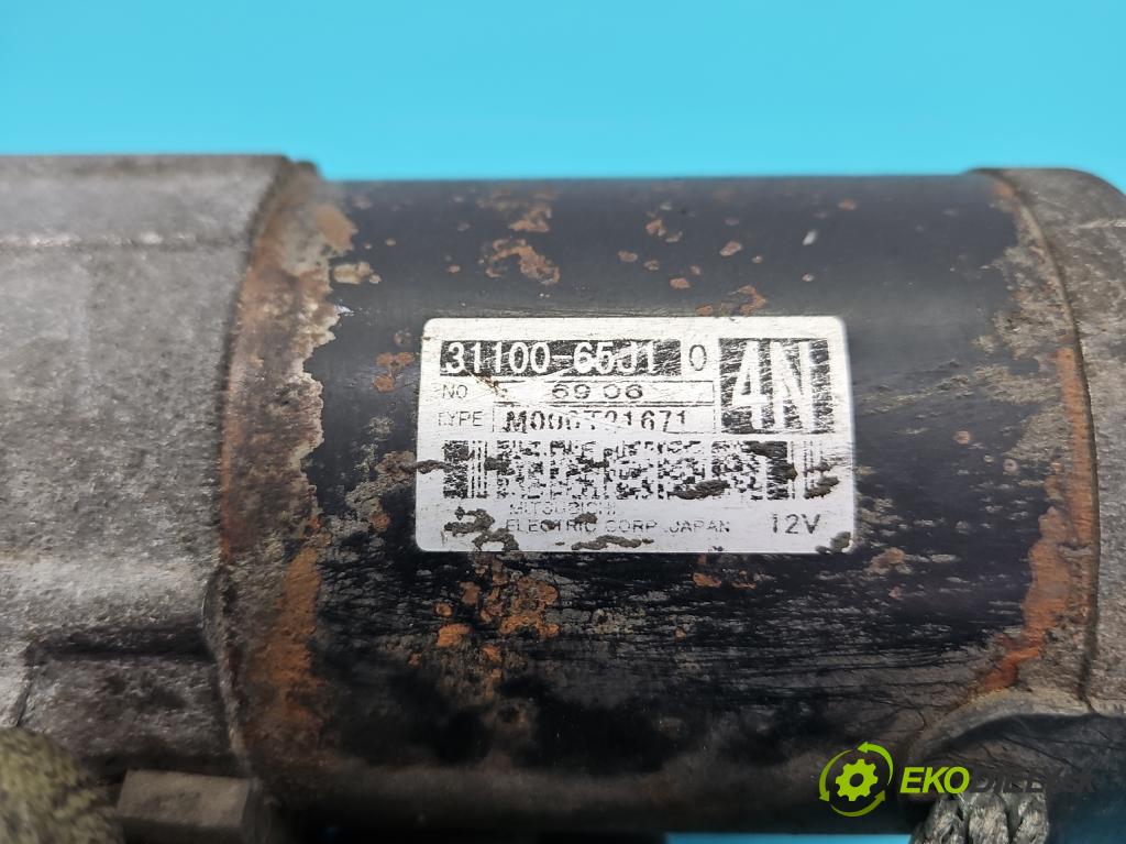 Suzuki Grand Vitara II 2005-2014 2.0 16V 140 HP manual 103 kW 1995 cm3 5- štartér 31100-65J1 (Štartér)