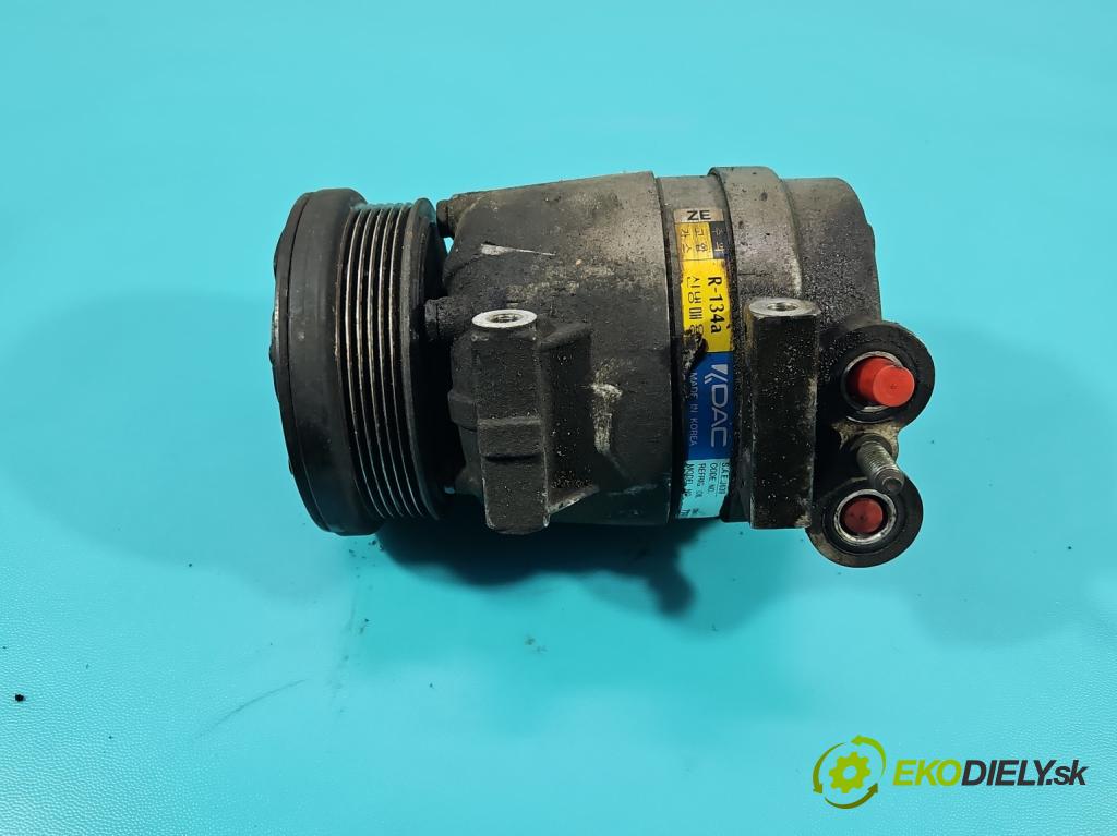 Chevrolet Aveo T200 2003-2008 1.4 16V 94 HP manual 69 kW 1399 cm3 4- Kompresor: klimatizácie 714978 (Kompresor klimatizácie)