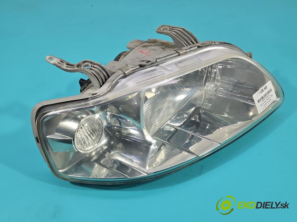 Chevrolet Aveo T200 2003-2008 1.4 16V 94 HP manual 69 kW 1399 cm3 4- Reflektor: pravý  (Svetlo predné pravé)