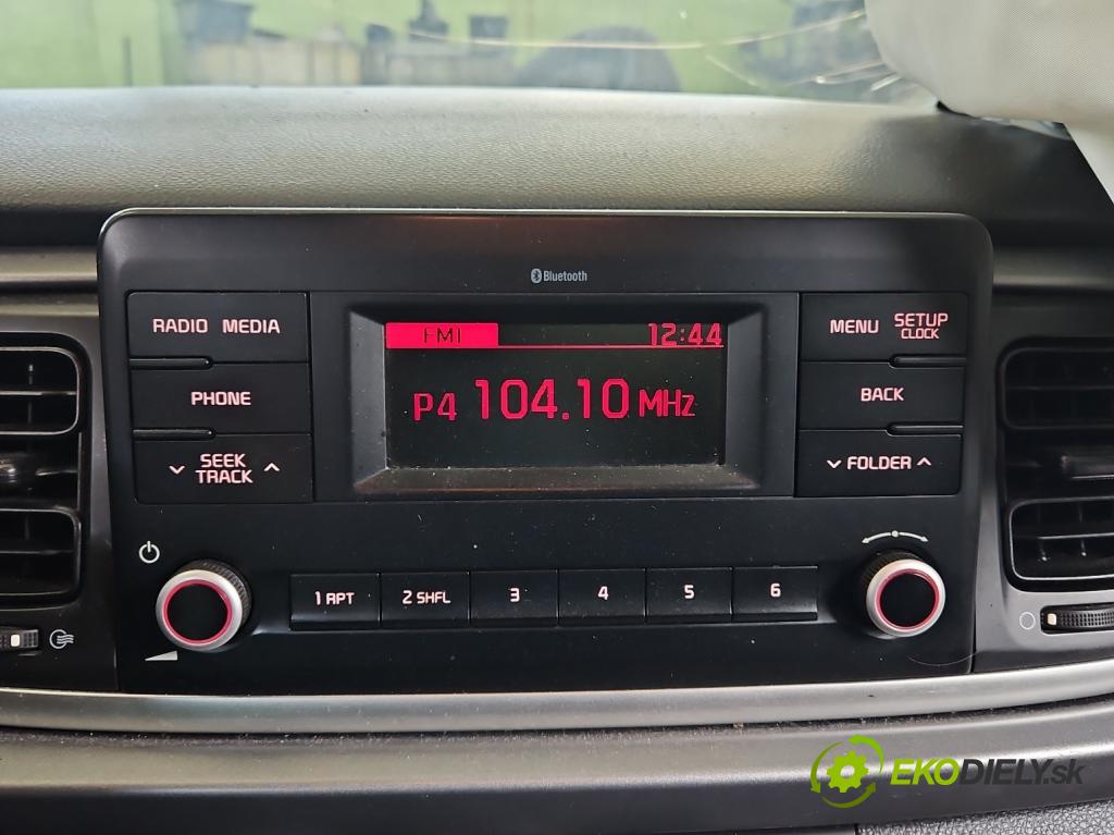 Kia Rio IV 2016-2023 1.4 crdi 90 HP manual 66 kW 1396 cm3 5- Radio originál 96150H8650WK
