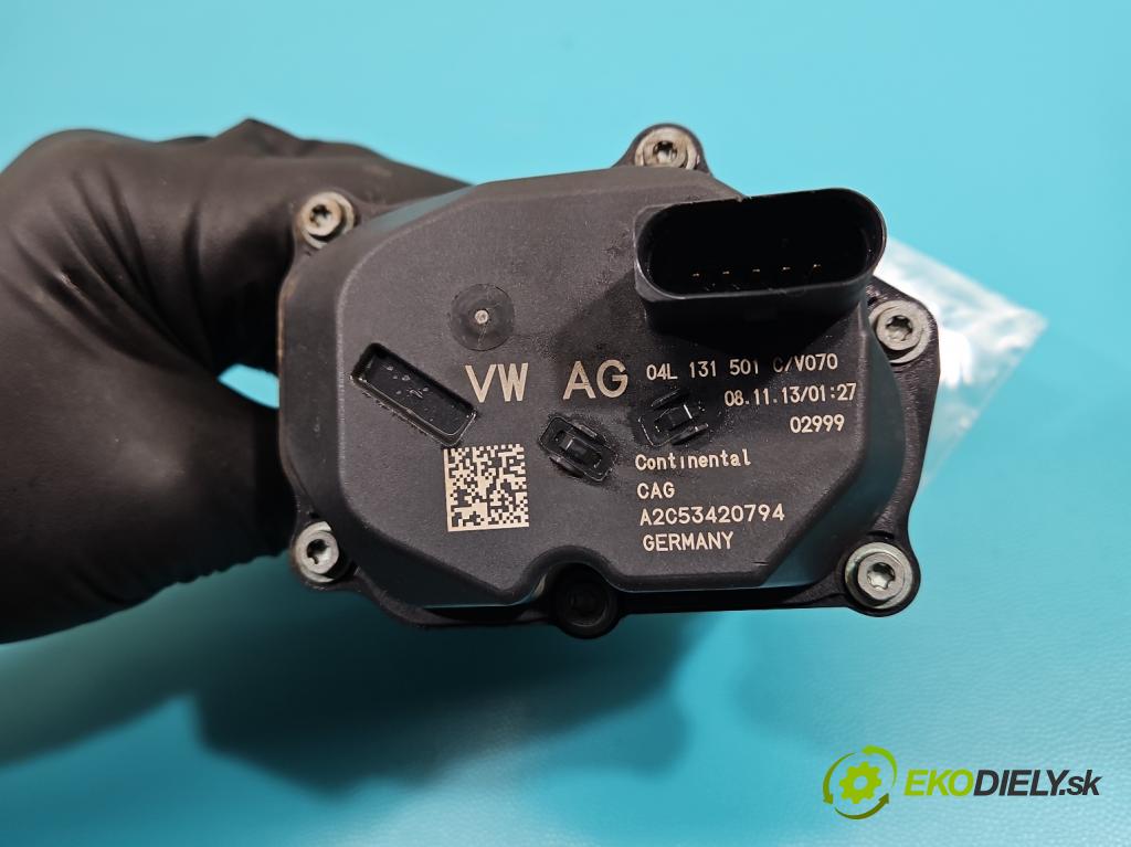 Skoda Octavia III 2013- 1.6 tdi 105 HP manual 77 kW 1598 cm3 5- klapka 04L131501C (Škrtiaca klapka)