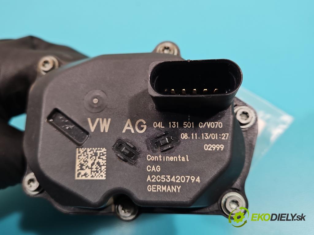 Skoda Octavia III 2013- 1.6 tdi 105 HP manual 77 kW 1598 cm3 5- klapka 04L131501C (Škrtiaca klapka)