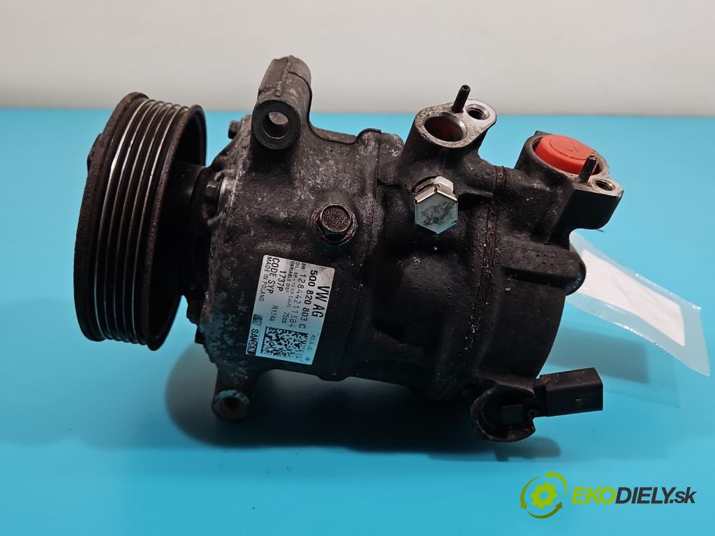 Skoda Octavia III 2013- 1.6 tdi 105 HP manual 77 kW 1598 cm3 5- Kompresor: klimatizácie 5Q0820803C (Kompresor klimatizácie)
