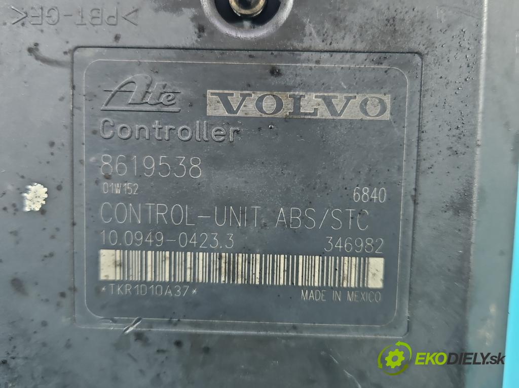 Volvo S60 I 2000-2010 2.0 T 179KM manual 132 kW 1984 cm3 4- čerpadlo abs 8619537 (Pumpy brzdové)