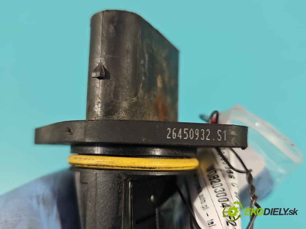 Mercedes C W203 2000-2007 2,2.0 cdi 116 HP manual 85 kW 2148 cm3 4- průtokoměr: 26450932.S1 (Váha vzduchu)