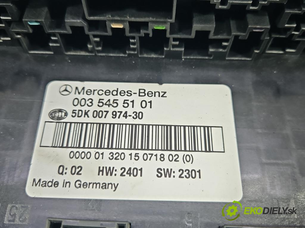 Mercedes C W203 2000-2007 2,2.0 cdi 116 HP manual 85 kW 2148 cm3 4- riadiaca jednotka ostatné 0035455101