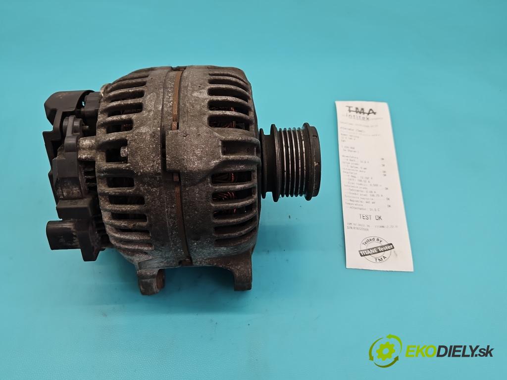 Vw Sharan I 1995-2010 1.8 T 150 HP manual 110 kW 1781 cm3 5- Alternator 06F903023J (Alternátor)