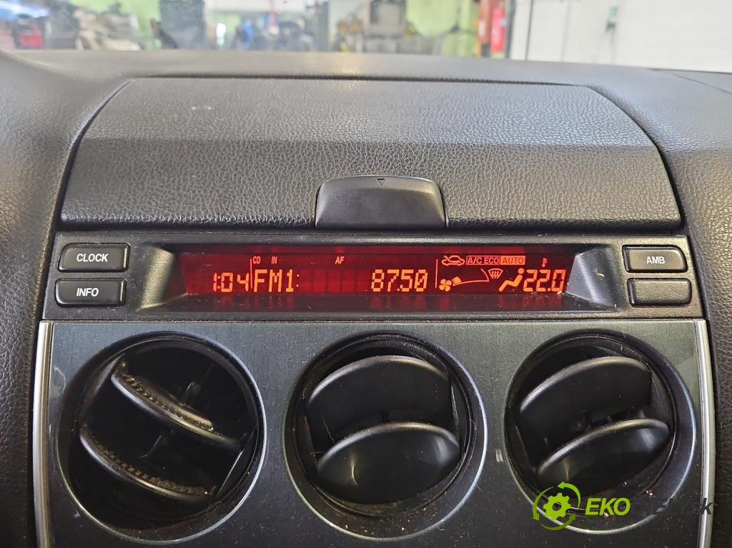 Mazda 6 I GG 2002-2007 2.0 citd 121KM manual 89 kW 1988 cm3 5- Zobrazit: CA-DM4592AK (Prístrojová doska, displej)