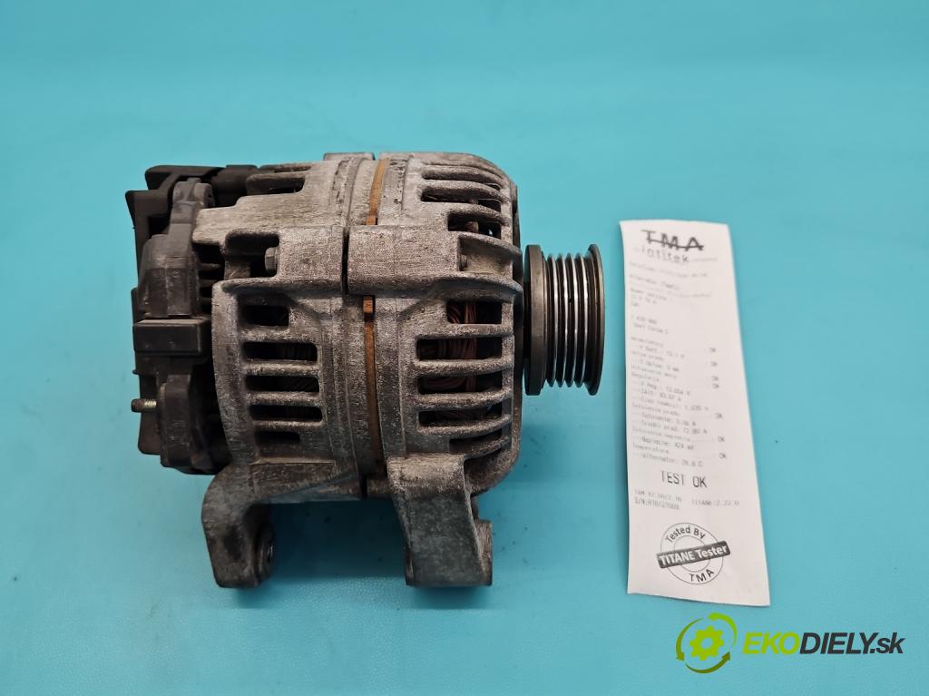 Opel Corsa C 2000-2006 1.0 12V 58 HP manual 43 kW 973 cm3 3- Alternator 24437119 (Alternátor)