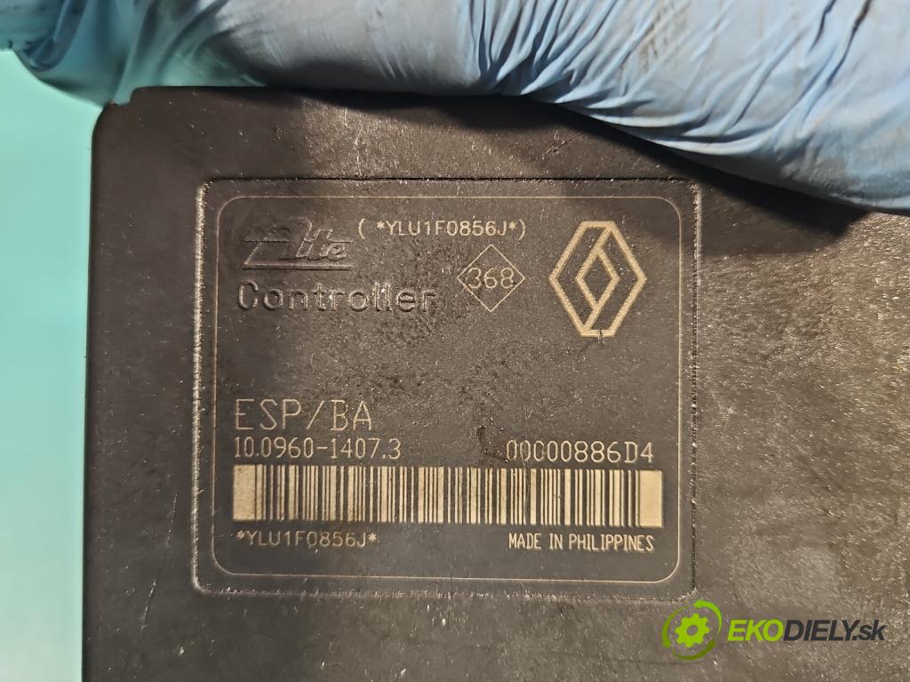 Renault Laguna II 2001-2007 1.8 16V 120 HP manual 88 kW 1783 cm3 5- čerpadlo abs 8200001333C (Pumpa ABS)