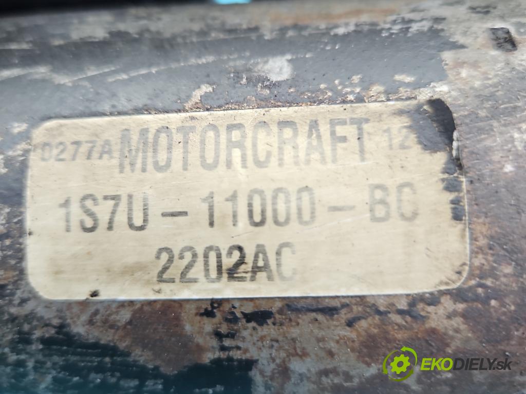 Ford Mondeo Mk3 2000-2007 2.0 tdci 116 HP manual 85 kW 1998 cm3 5- štartér 1S7U-11000-BC (Štartér)