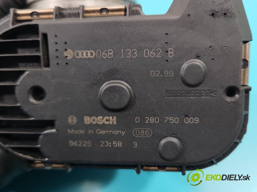 Audi A4 B5 1994-2001 1.8 T 150 HP manual 110 kW 1781 cm3 4- klapka 06B133062B (Škrtiaca klapka)