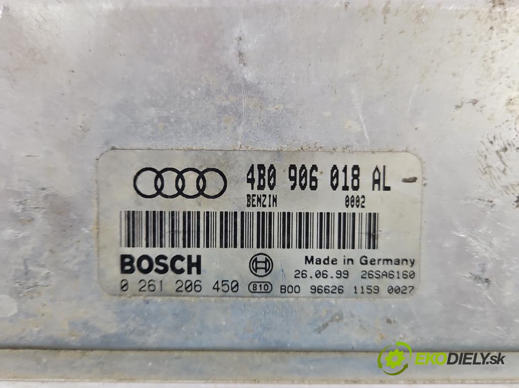 Audi A4 B5 1994-2001 1.8 T 150 HP manual 110 kW 1781 cm3 4- riadiaca jednotka motora 0261206450