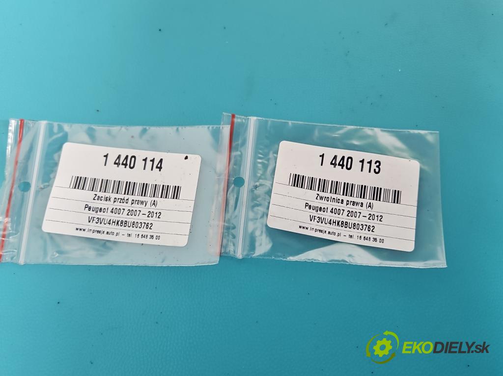 Peugeot 4007 2007-2012 2.2 hdi 156 HP automatic 115 kW 2179 cm3 5- náboj pravé  (Náboj)