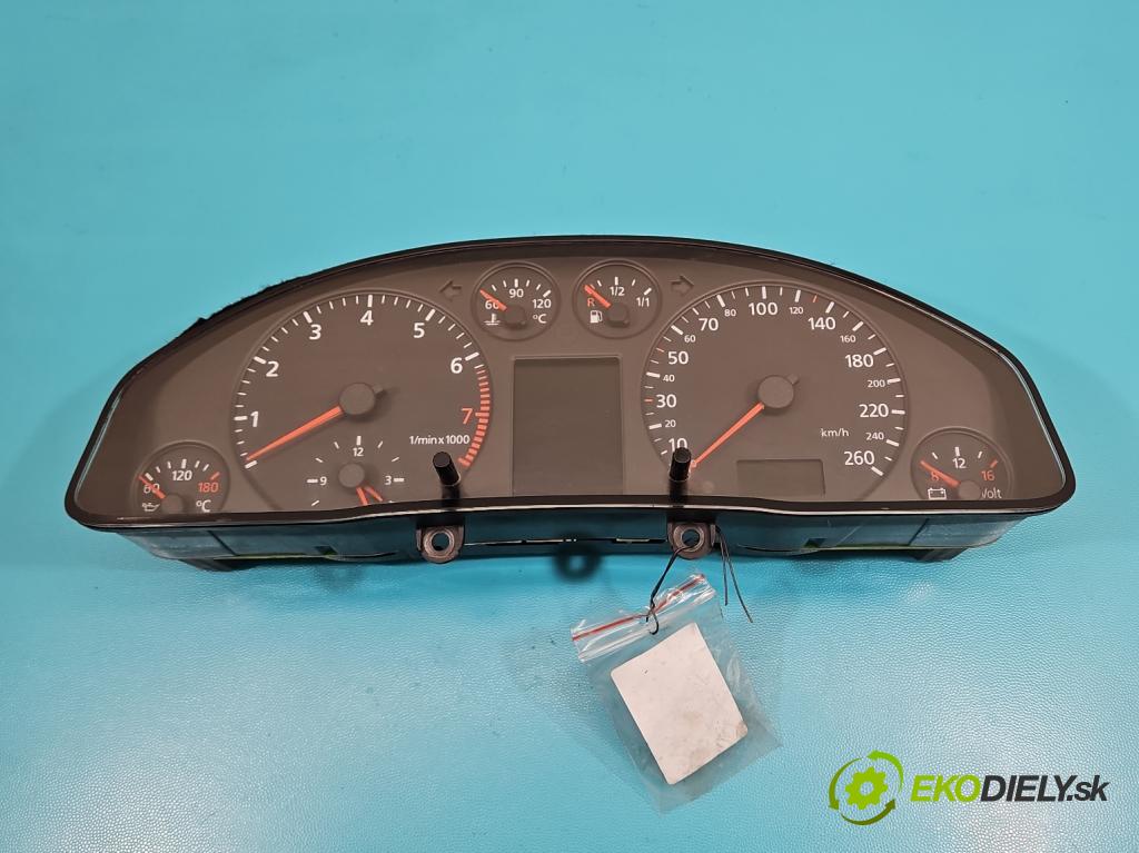 Audi A6 C5 1997-2004 2.4 V6 165 HP automatic 121 kW 2393 cm3 5- prístrojovka/ budíky 4B0919880H (Prístrojová doska, displej)