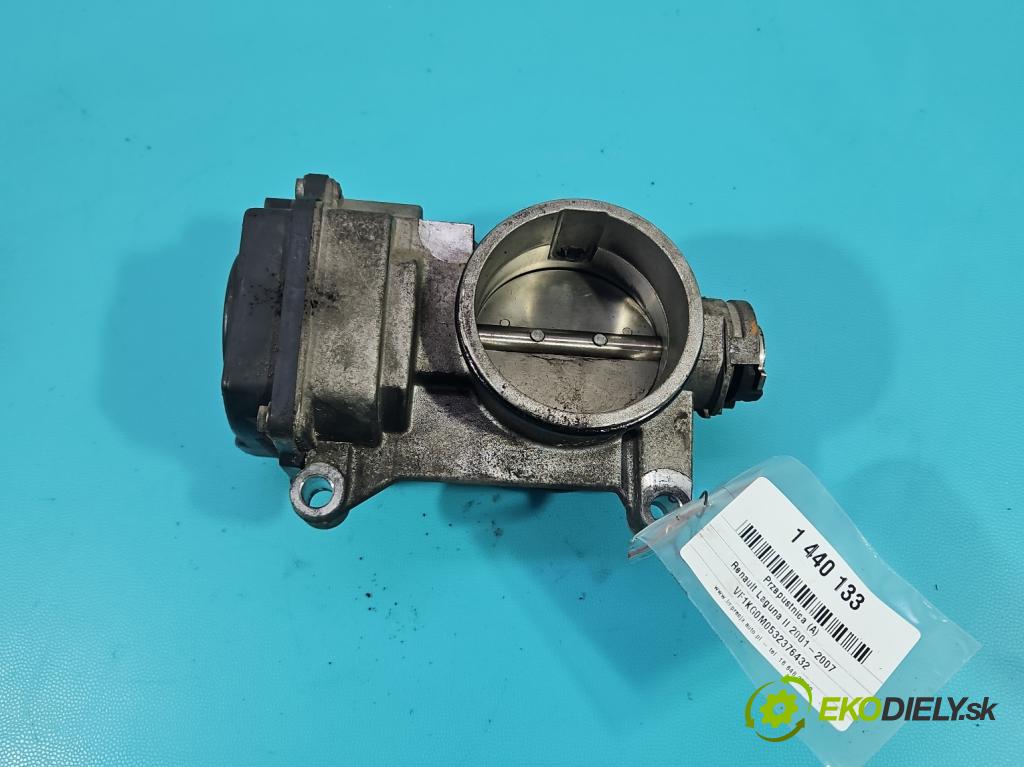 Renault Laguna II 2001-2007 1.8 16V 120 HP manual 88 kW 1783 cm3 5- klapka 8200063652 (Škrtiaca klapka)