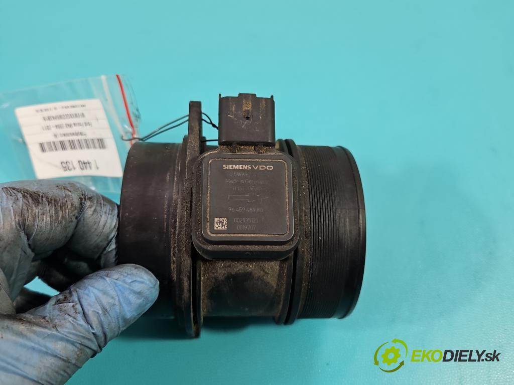 Ford Focus Mk2 2004-2011 2.0 TDCi 136 HP manual 100 kW 1997 cm3 5- průtokoměr: 5WK97002 (Váha vzduchu)