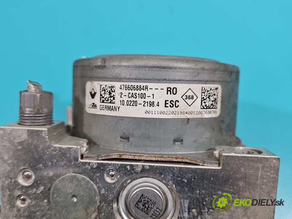 Renault Megane IV 2016-2024 1.5 dci 116 HP automatic 85 kW 1461 cm3 4- čerpadlo abs 476606884R (Pumpa ABS)