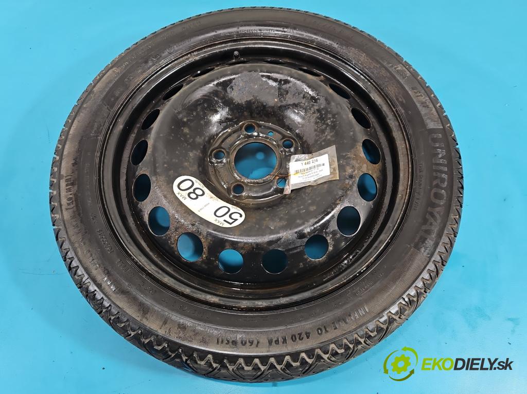 Renault Megane IV 2016-2024 1.5 dci 116 HP automatic 85 kW 1461 cm3 4- koleso rezervne 17