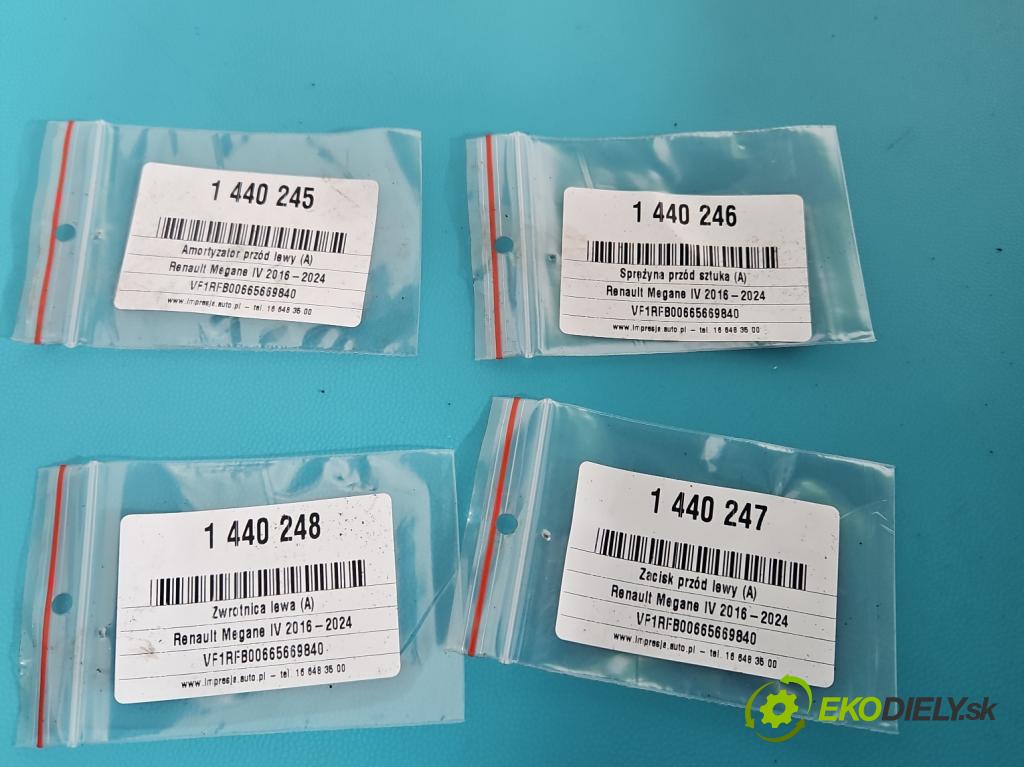 Renault Megane IV 2016-2024 1.5 dci 116 HP automatic 85 kW 1461 cm3 4- náboj ľavé (Náboj)