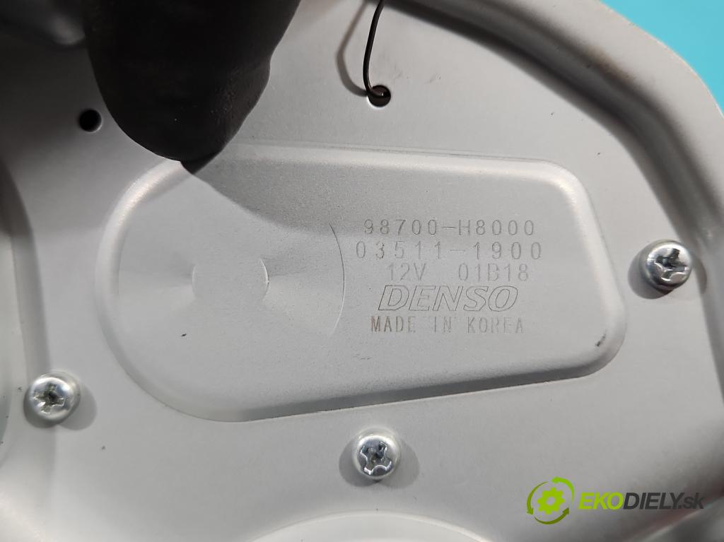 Kia Rio IV 2016-2023 1.4 crdi 90 hp manual 66 kW 1396 cm3 5- motor stěrače zadní 98700-H8000