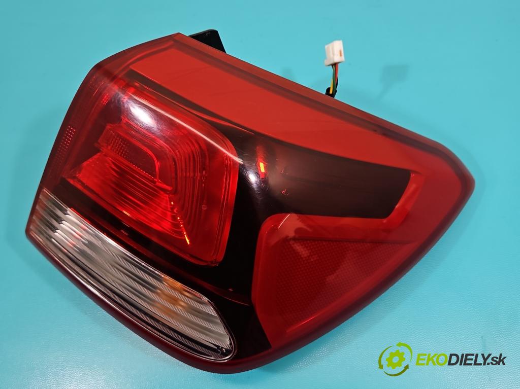 Kia Rio IV 2016-2023 1.4 crdi 90 HP manual 66 kW 1396 cm3 5- svetlo / reflektor zadné pravé 92402-H8 (Kľučka dverí ostatné)