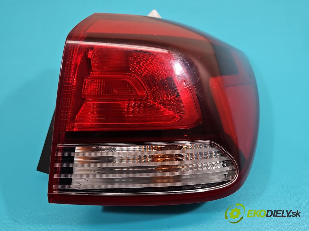 Kia Rio IV 2016-2023 1.4 crdi 90 HP manual 66 kW 1396 cm3 5- svetlo / reflektor zadné pravé 92402-H8 (Kľučka dverí ostatné)