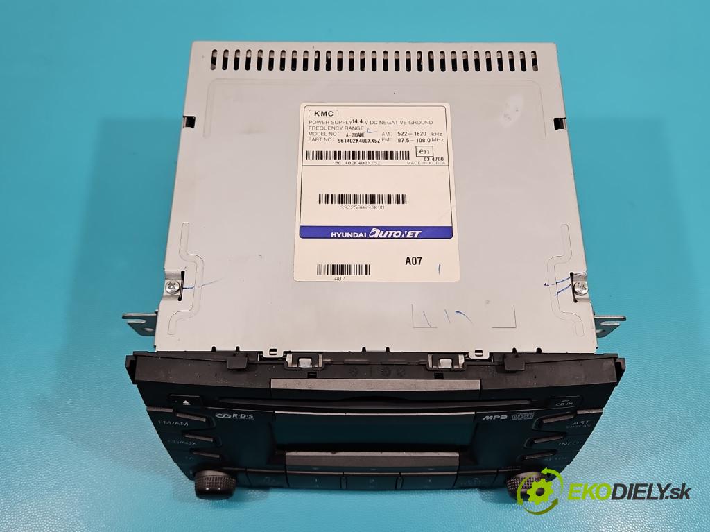 Kia Soul I 2008-2013 1.6 crdi 128 HP manual 94 kW 1582 cm3 5- Radio originál 96140-2K400