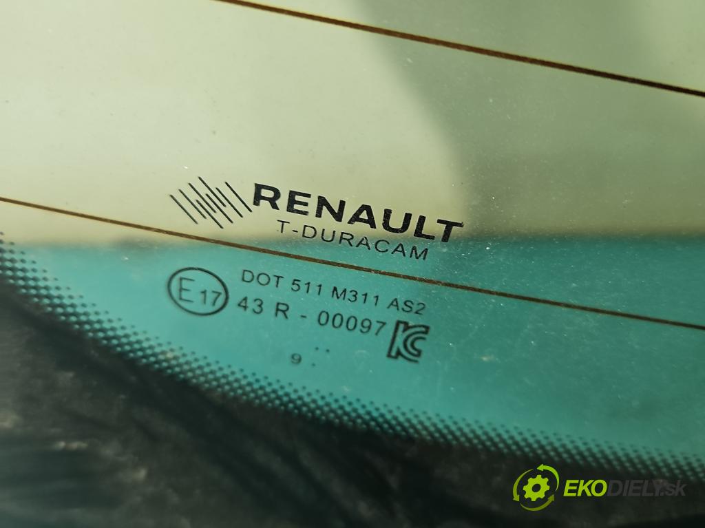 Renault Megane IV 2016-2024 1.5 dci 116 HP automatic 85 kW 1461 cm3 4- sklo zadná  (Sklo zadné)