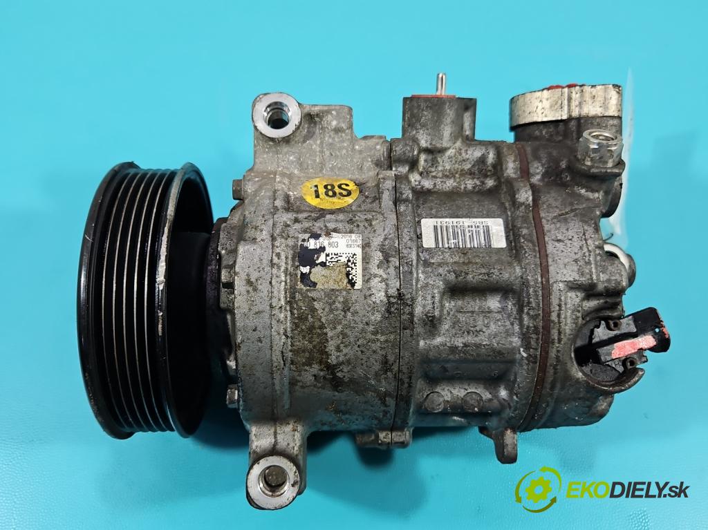 Skoda Superb III 2015-2024 1.8 TSI 179KM automatic 132 kW 1798 cm3 5- Kompresor: klimatizácie SB5-191931 (Kompresor klimatizácie)