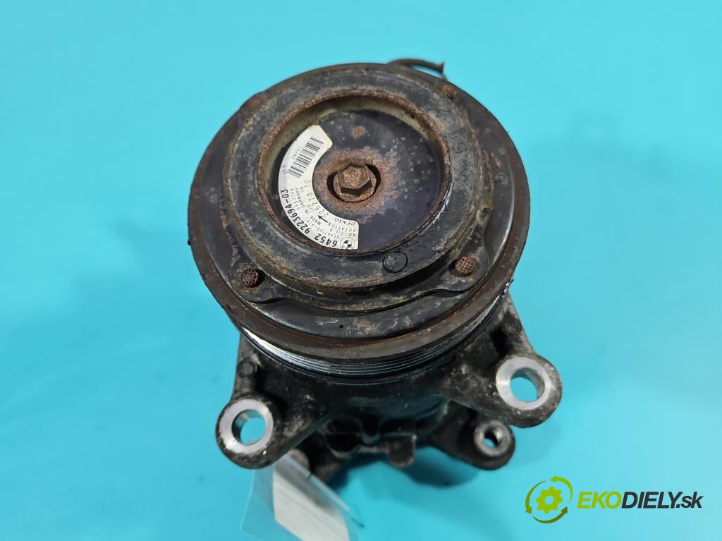 Bmw 3 E90 2005-2013 2.0d 184hp automatic 135 kW 1995 cm3 5- Kompresor: klimatizácie 447260-4710 (Kompresor klimatizácie)