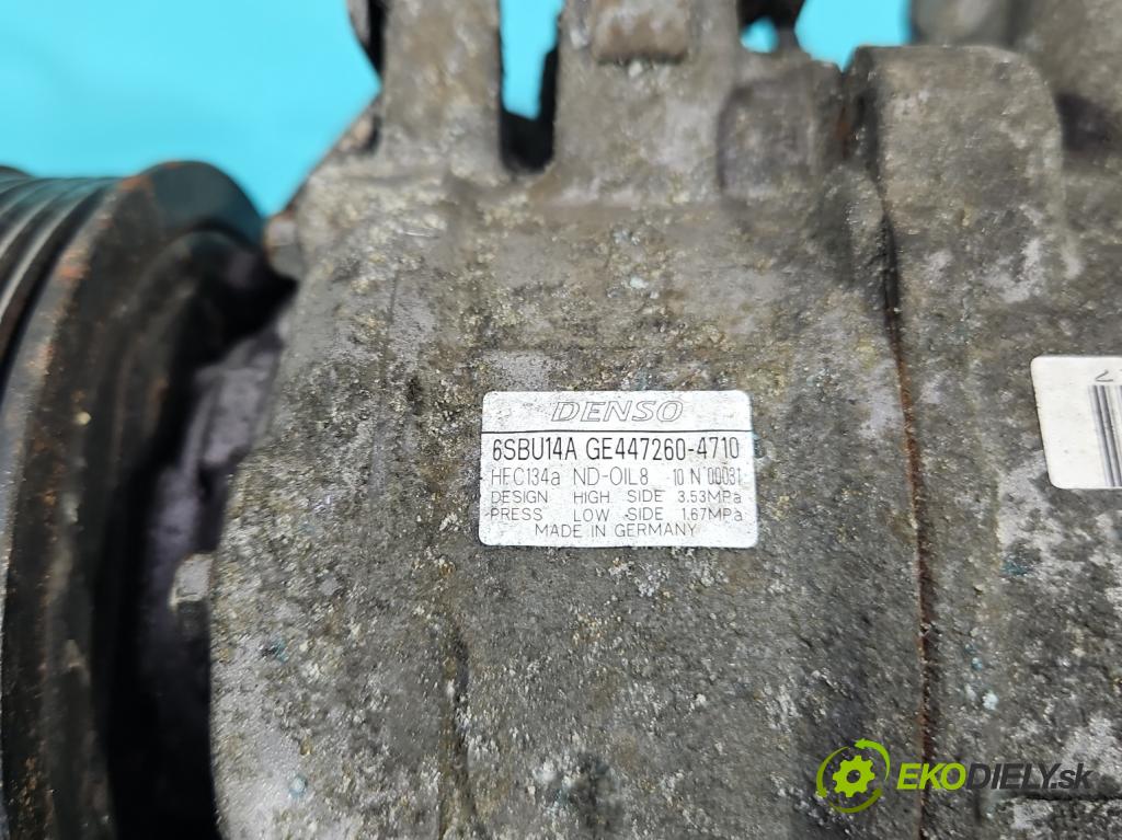 Bmw 3 E90 2005-2013 2.0d 184hp automatic 135 kW 1995 cm3 5- Kompresor: klimatizácie 447260-4710 (Kompresor klimatizácie)