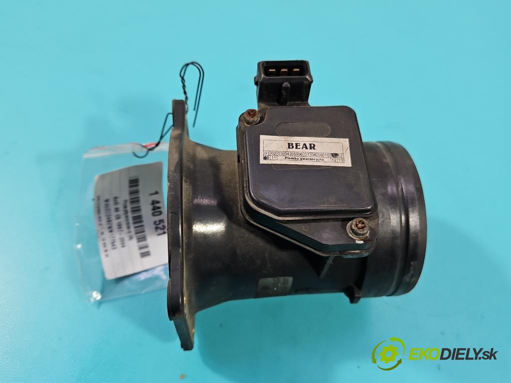 Audi A6 C5 1997-2004 1.8 20v 125 HP manual 92 kW 1781 cm3 4- průtokoměr: AFH60-10B (Váha vzduchu)