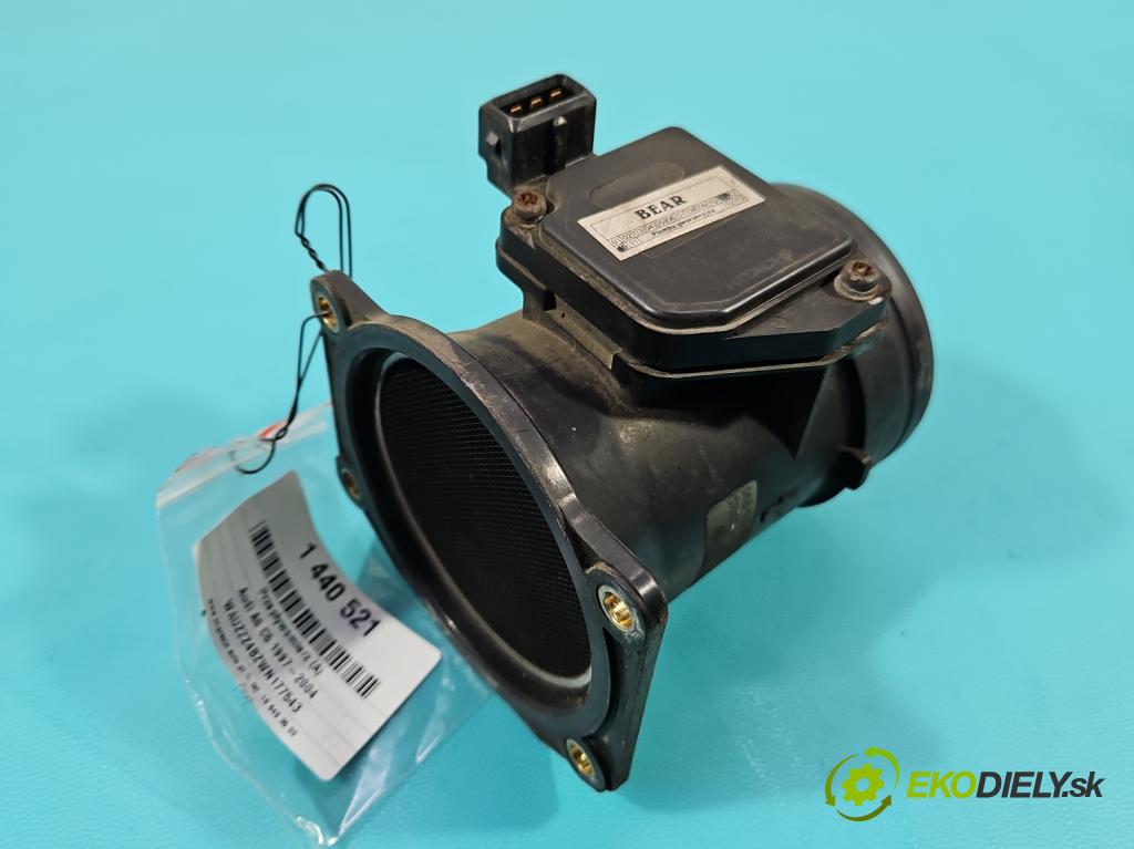 Audi A6 C5 1997-2004 1.8 20v 125 HP manual 92 kW 1781 cm3 4- průtokoměr: AFH60-10B (Váha vzduchu)