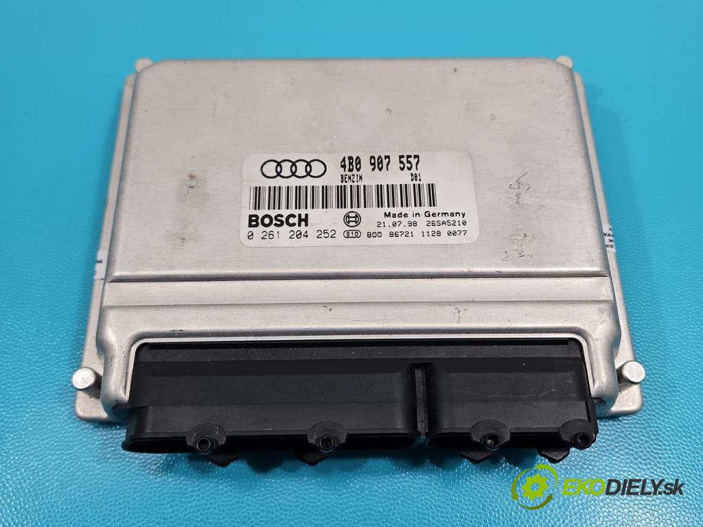 Audi A6 C5 1997-2004 1.8 20v 125 HP manual 92 kW 1781 cm3 4- riadiaca jednotka motora 0261204252